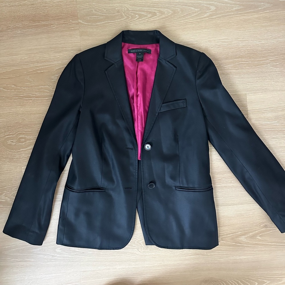Marc By Marc Jacobs Black Blazer